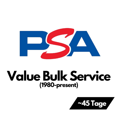 PSA Value Bulk 2 (1980-present) Submission Service