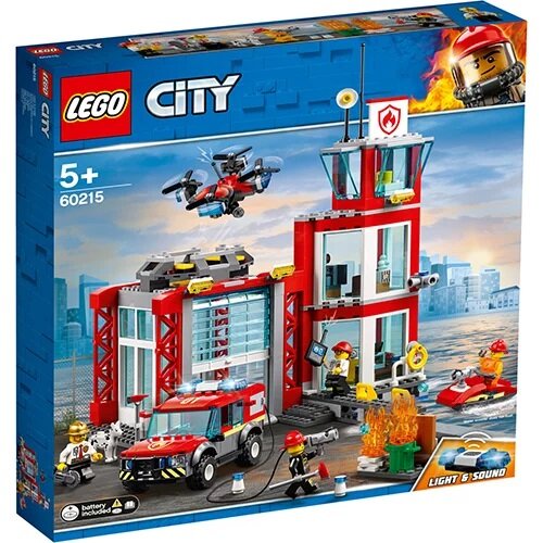 LEGO® CITY 60215 Feuerwehr-Station NEU