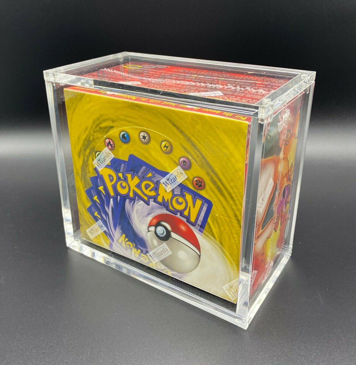 pokemon wotc booster box Acrylic Case Pokemon 36er Display Booster Box vintage WOTC  TCG-Cases.de