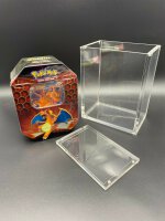Premium Acryl Case für Pokémon Tin Box Magnetisch Transparent