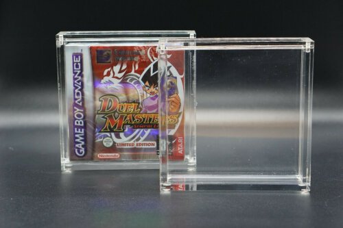 Premium Acryl Case für Nintendo Gameboy Game Spiel Magnetisch Transparent