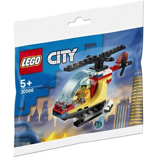 LEGO® CITY 30566 Feuerwehr Hubschrauber Polybag NEU